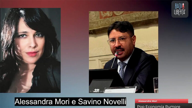 Savino Novelli Protagonista a Radio Libertà: Visione e Successo a “Pop – Economia – Rumore”